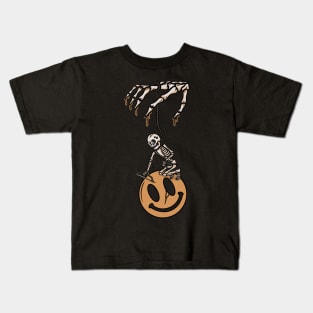 Skull and smile Kids T-Shirt